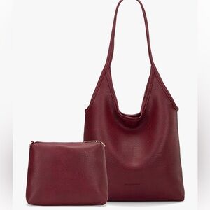 Montana West Red Hobo Bag